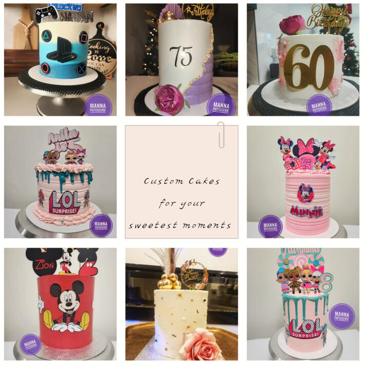 Custom Celebration Cakes